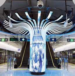 低净空手拉葫芦参与南昌地铁3号线装饰装修工作